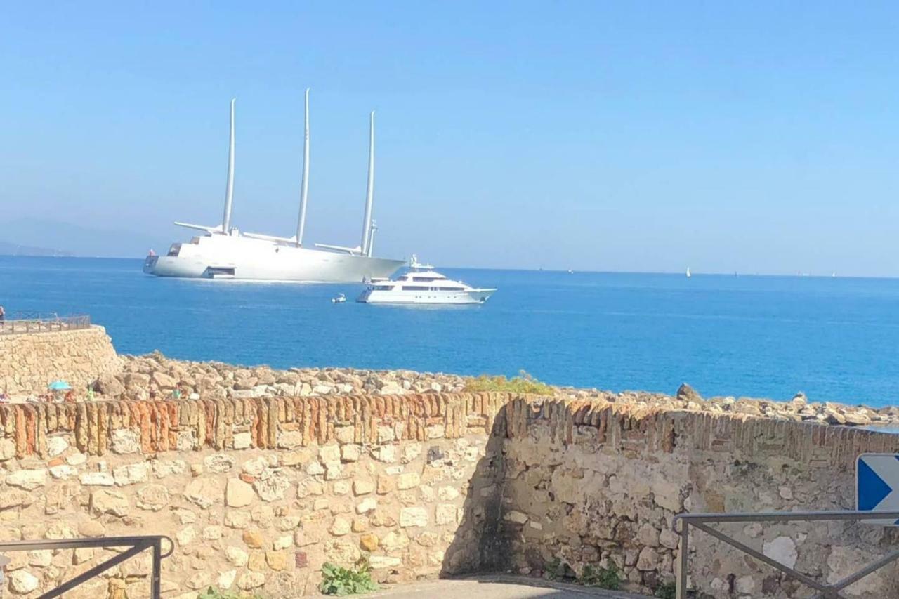Appartement 4 Personnes Vue Mer Remparts أنتيب المظهر الخارجي الصورة